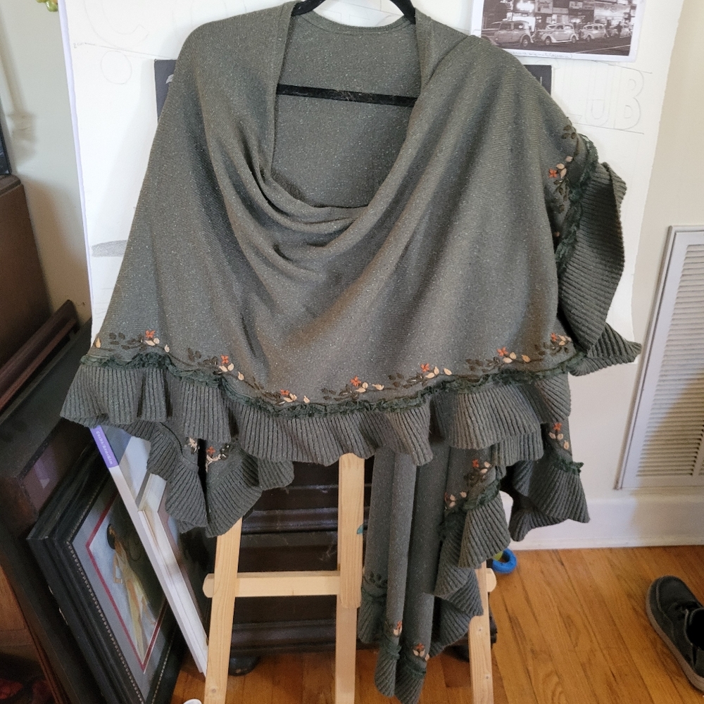 Soft Surroundings draped shawl